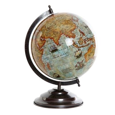 IRON PLASTIC GLOBE 25X25X35 25 BLUE DH156935