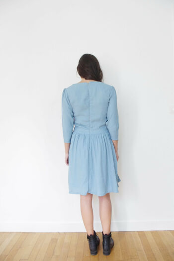 robe Pilote bleu 3