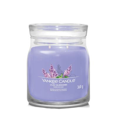 Lilac Blossoms Signature Medium Jar Yankee Candle