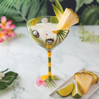 Verre à cocktail Shaken Pina Colada par Lolita 2