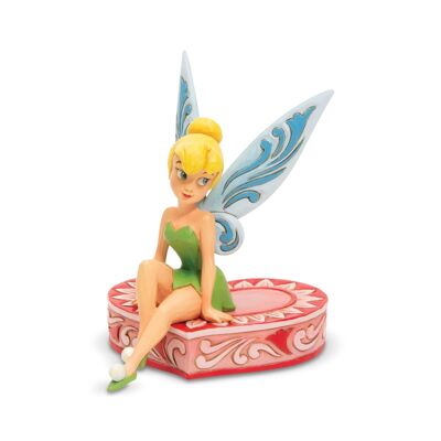 Love Seat - Tinker Bell on Heart Figurine - Disney Traditions by Jim Shore