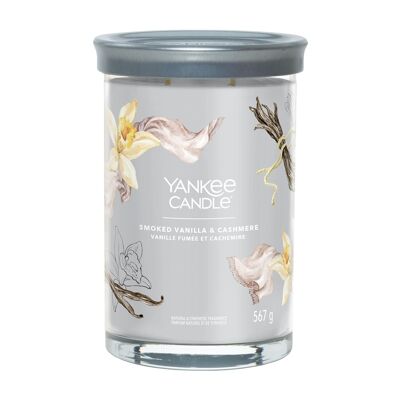 Smoked Vanilla & Cashmere Signature Large Tumbler Yankee Candle