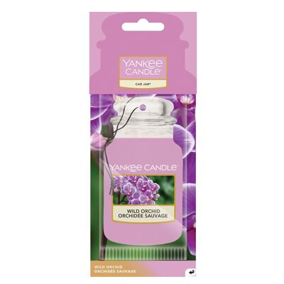 Wild Orchid Signature Car Jar Paper  Yankee Candle