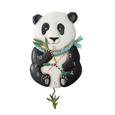 Snuggles the Panda Clock by Allen Designs