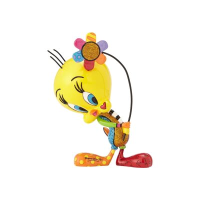 Tweety with Flower Figurine by Romero Britto