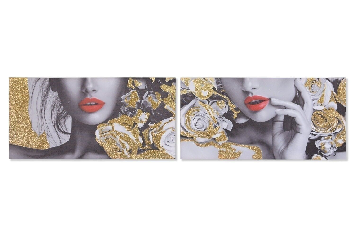 CUADRO LIENZO MDF 80X2X40 CHICA PURPURINA 2 SURT. CU201720