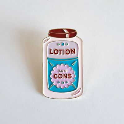 ANTI CONS LOTION PIN Valentines day, Easter, gifts, decor, spring, jewerly