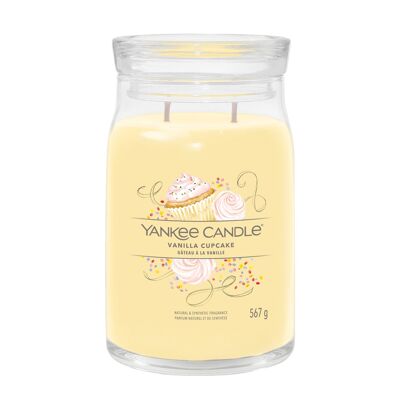 Vanilla Cupcake Signature Large Jar Yankee Candle