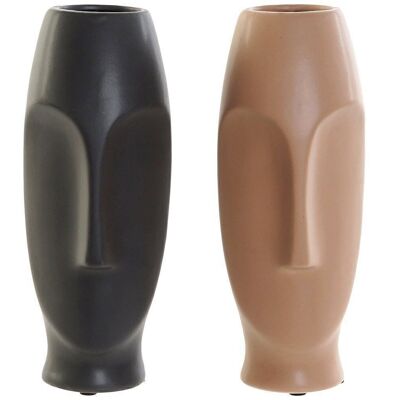 VASE CERAMIQUE 9.5X9.5X28 2 ASSORTIS. LD178873