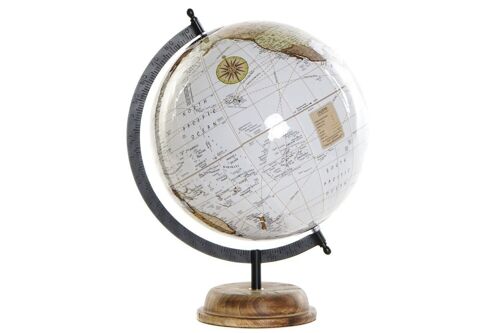 GLOBO TERRAQUEO ACACIA PVC 28X28X37 BRILLANTE DH174806