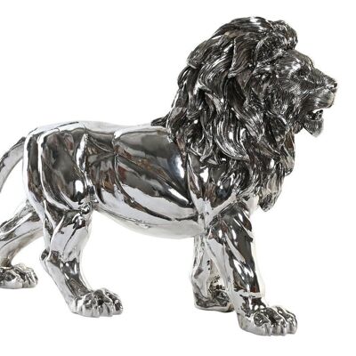 FIGURINE EN RÉSINE 55,5X17,5X38,5 LION BRILLANT FD199226