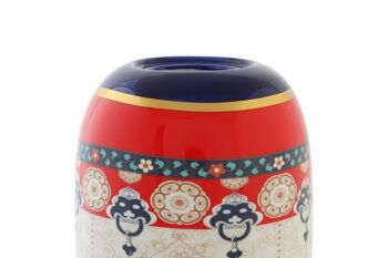 VASE PORCELAINE 16X16X32 MULTICOLORE JR190253 5