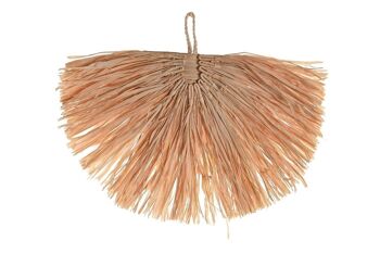 PENDENTIF DÉCORATION HERBE DE MER 45X1,5X30 NATUREL LD203563 2