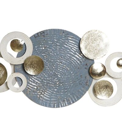 WALL DECORATION METAL 127,6X5,7X61 ABSTRACT DP187072