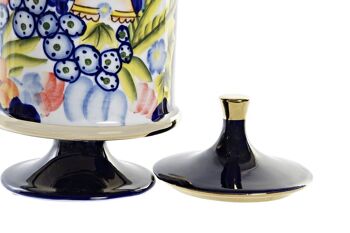 VASE PORCELAINE 15X15X38 CÔTÉ MULTICOLORE JR190261 2