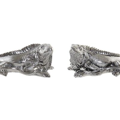 FIGURINE EN RÉSINE 16,5X8X7 IGUANE 2 ASSORTIS. RF163887