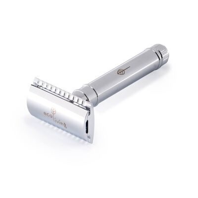 Maquinilla de afeitar de seguridad sin plástico: fabricada en el Reino Unido