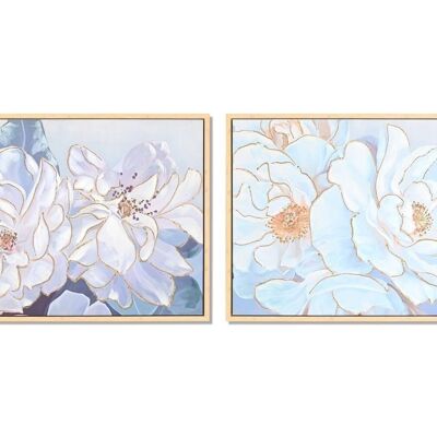 QUADRO TELA PS 100X4X70 FIORI 2 ASSORTIMENTI. CU201853