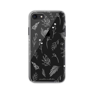 Island Flora' Clear Case - iPhone 7 / 8 / SE (2020)