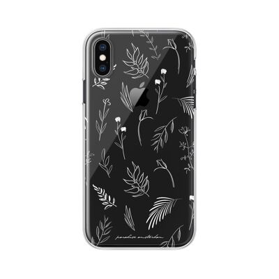 Funda transparente de Island Flora - iPhone X / Xs