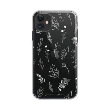 Coque transparente Island Flora - iPhone 11 1