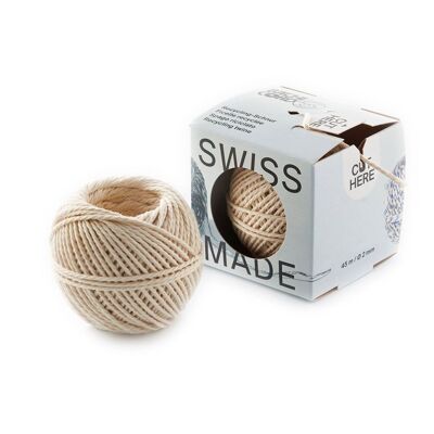 Recycled Natural Cotton Twine - REFILL BALL ONLY NO DISPENSER
