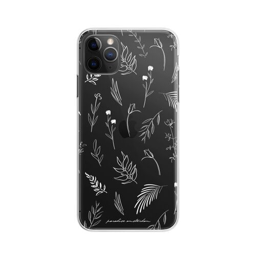 Island Flora' Clear Case - iPhone 11 Pro Max