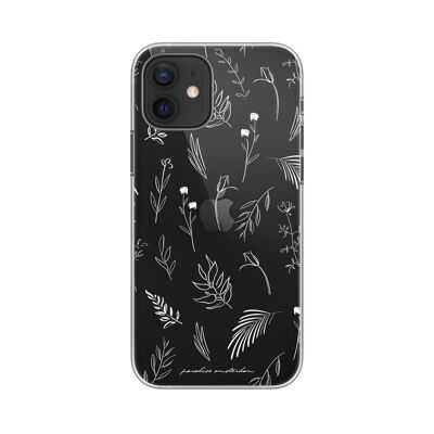 Funda transparente Island Flora '- iPhone 12/12 Pro