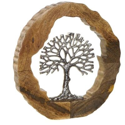 DECORAZIONE MANICO ALLUMINIO 37X5X38 35 ALBERO FD174858