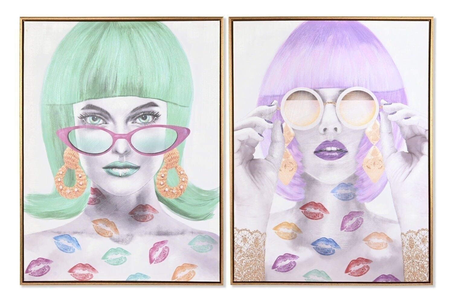 BILD LIENZO PS 60X3,5X80 FASHION GIRL 2 SORTIMENT. CU201862