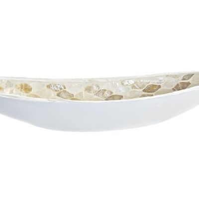 MOTHER OF PEARL RESIN TABLE CENTER 50X16X8 NATURAL MOSAIC LD184823