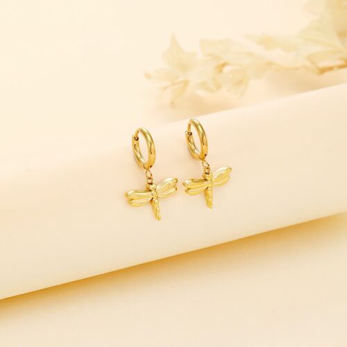 Boucles d'oreilles papillon