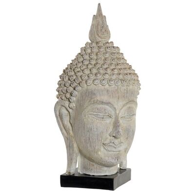 FIGURA RESINA 33X34X65 BUDDHA DECAPATO GRIGIO FD194748