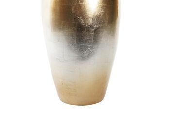 VASE NACRE BAMBOU 20X20X46 NATUREL BICOLORE JR190997 3