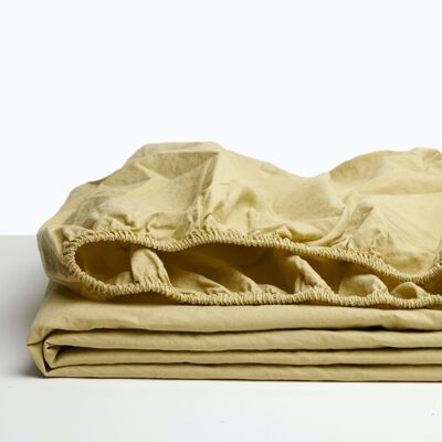 Yellow Fitted Sheet