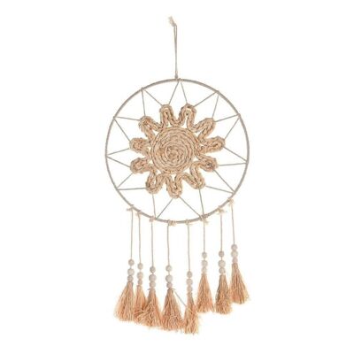 DECORAZIONE PENDENTE FIBRA MAIS 31X2X52 NATURALE DH203315