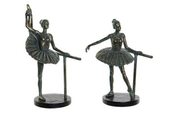 FIGURINE EN RÉSINE 15X11X22 DANSEUSE 2 ASSORTIMENTS. RF174888 1