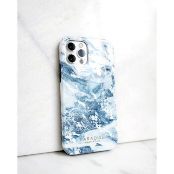 Coque de portable Astronomy Waves - iPhone 12 (GLOSSY) 4