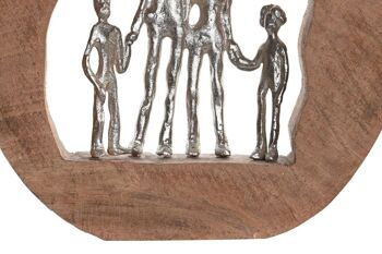 FIGURE POIGNEE ALUMINIUM 28,5X6,5X28,5 FAMILLE FD200905 2