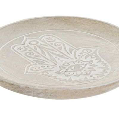 VASSOIO VUOTO TASCA MANGO 20.5X20.5X2.5 HAMSA LD186498