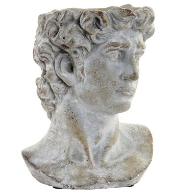 JARDINIÈRE EN CIMENT 17X15X23 WORN MYTHOLOGY MC186543