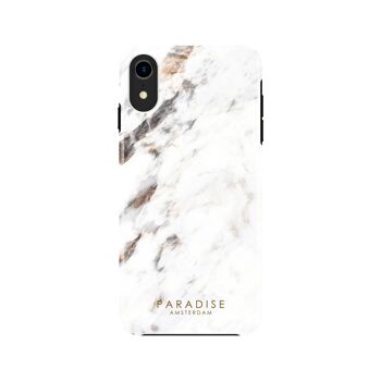 Coque de portable en marbre de Sicile - iPhone XR (MATTE) 2