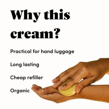 Crème mains solide - Cosmétique bio - sans plastique 4
