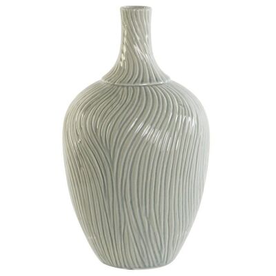 VASE CERAMIQUE 18X18X31 VERT MENTHE JR191198