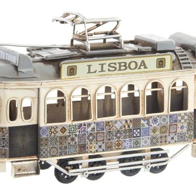 METAL DECORATION VEHICLE 20X7X15 TRAM MO141164