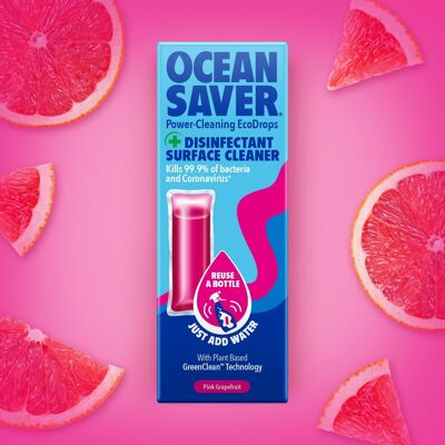 Gocce di ricarica OceanSaver Cleaner - Pompelmo ROSA