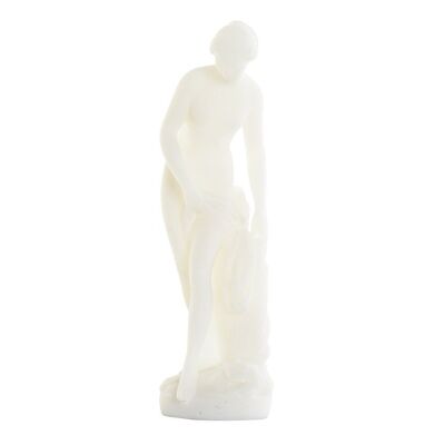 FIGURA RESINA 13,5X10,5X33,5 CLASICO BLANCO FD185061