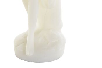 FIGURINE EN RÉSINE 13,5X10,5X33,5 BLANC CLASSIQUE FD185061 3