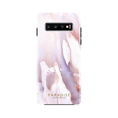 Custodia per telefono al quarzo rosa - Samsung Galaxy S10 Plus (opaca)