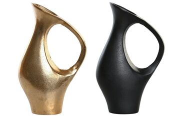 VASE ALUMINIUM 21X9X34 2 ASSORTIS. LD205708 1